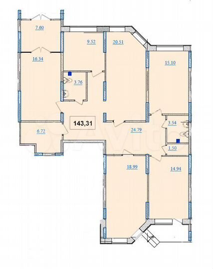 Продам помещение свободного назначения, 143.31 м²
