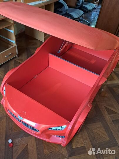 Детская кровать машина бу с подсветкой