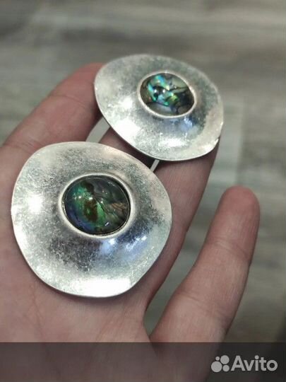 Серьги винтажные robert lee morris