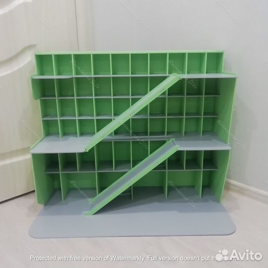 Парковка для машинок Стандарт с покраской