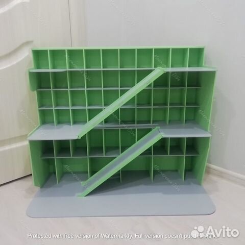 Парковка для машинок Стандарт с покраской