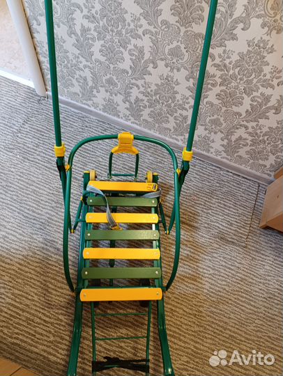 Санки на колесах ника 3