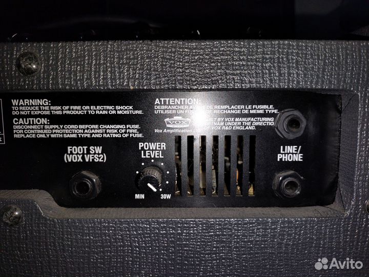 Комбоусилитель Vox ad30vt-xl