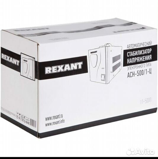 Стабилизатор напряжения Rexant aсн-500/1-Ц