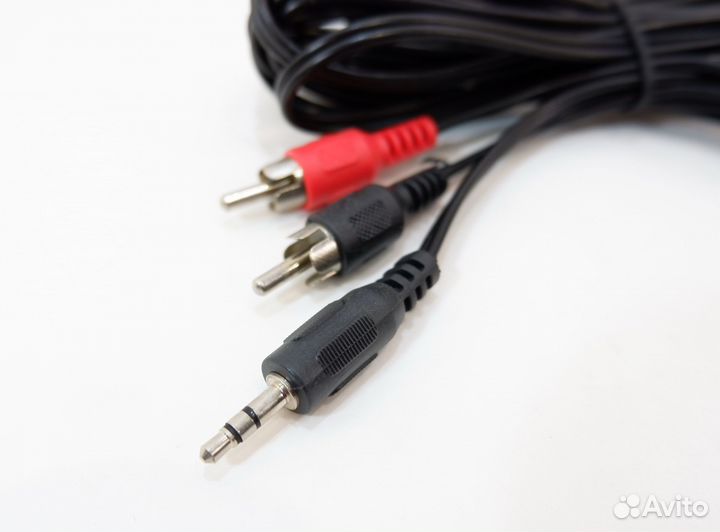 Кабель Jack3. 5-M — 2RCA-M длина 3 метра