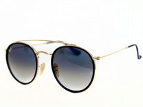 Солнцезащитные очки Ray-Ban 3647-N Gold-Blue