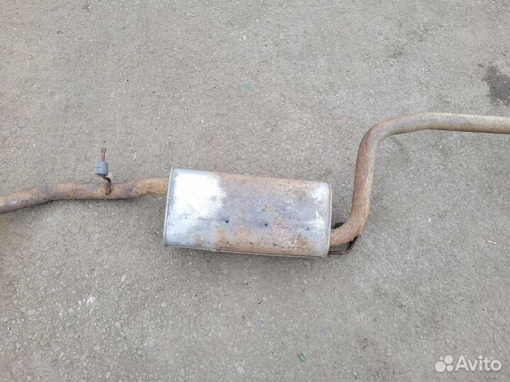 Глушитель в сборе на Ford Focus 2