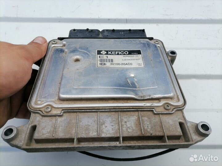 Kia rio 2 эбу 1.4