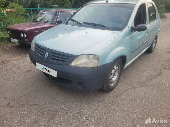 Renault Logan 1.4 МТ, 2006, 210 044 км