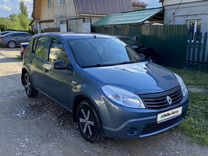 Renault Sandero 1.4 MT, 2012, 255 000 км, с пробегом, цена 469 000 руб.