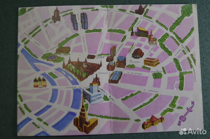 Открытка - схема двойная 