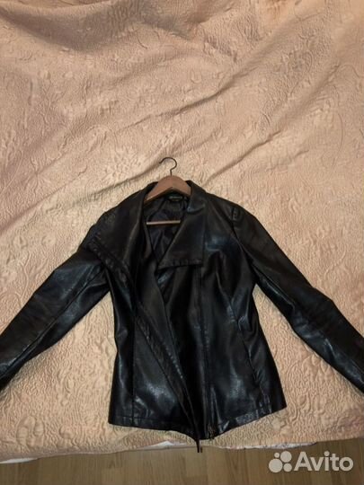 Куртка кожаная