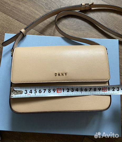 Сумка dkny оригинал молочная