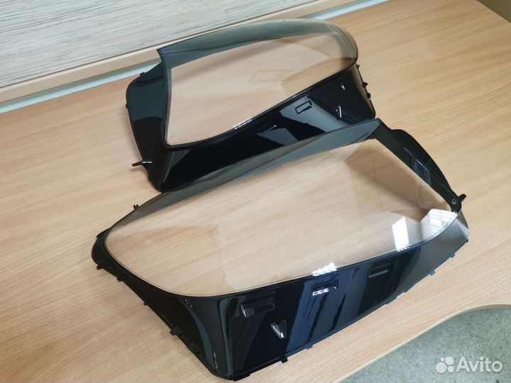 Стекла фар правое левое Mercedes GLC 2015-2019