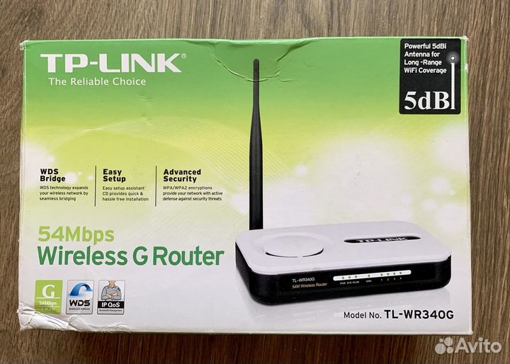 Роутер,беспроводной маршрутизатор TL-WR340G