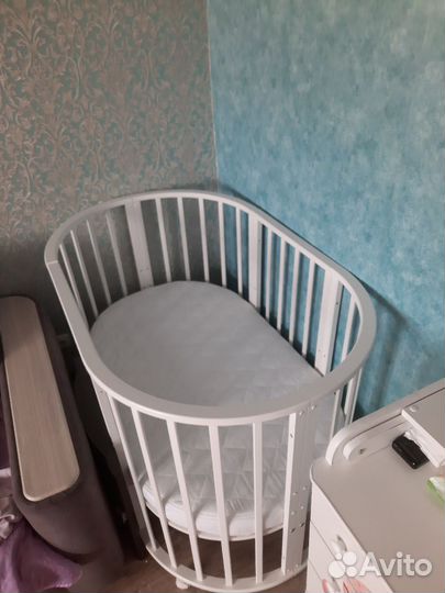 Детская кроватка трансформер 5 в 1