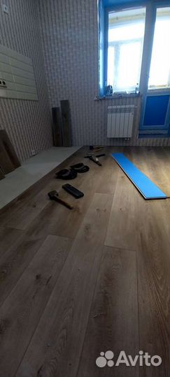 Укладка напольных покрытий