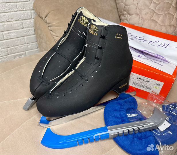 Коньки Edea Overture 285 (41,5) +Mark IV Новые