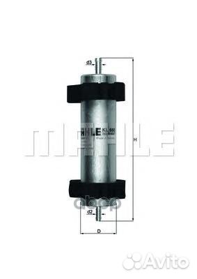 Фильтр топливный KL660 Mahle/Knecht