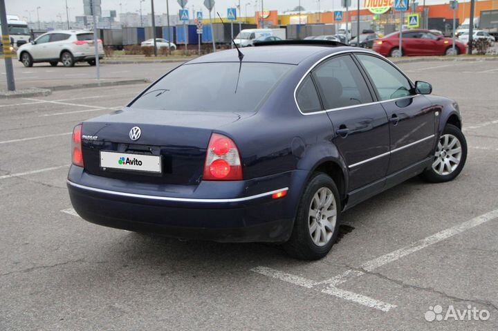 Volkswagen Passat 1.8 AT, 2002, 250 000 км