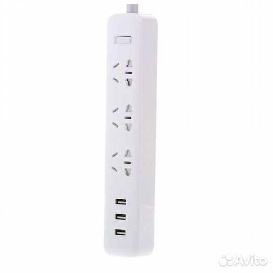 Xiaomi Mi Power Strip 3 розетки + 3 USB, белый CN