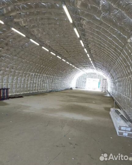 Теплый ангар под ключ