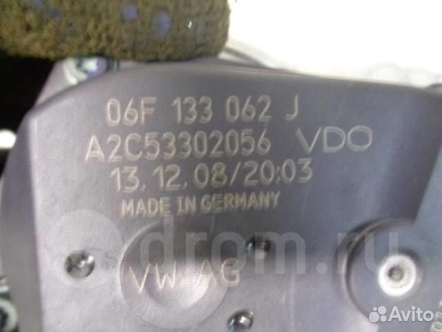 Заслонка дроссельная электрическая Audi A4 (B8) 2