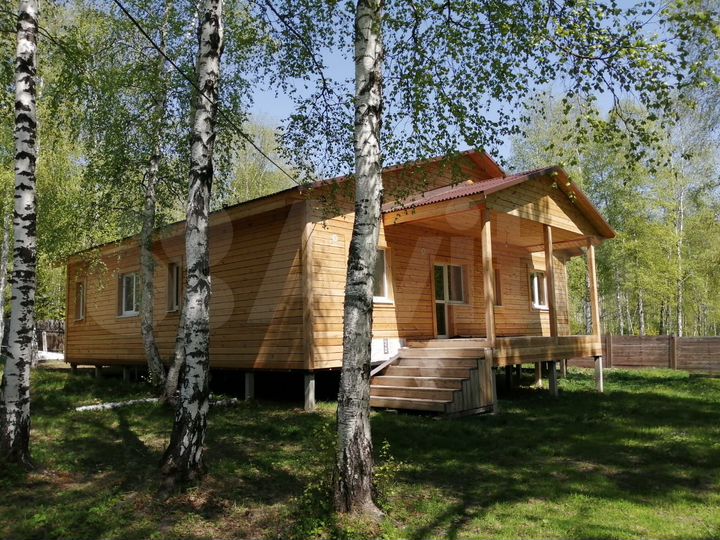 Коттедж 154 м² на участке 10 сот.