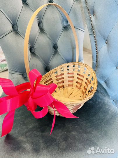 Корзина плетеная