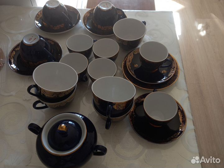 Сервиз чайный+кофейный