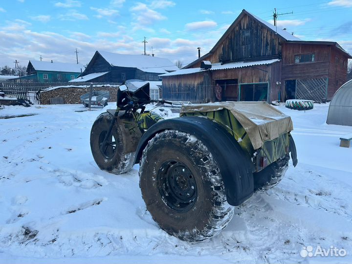 Каракат трёх колесный