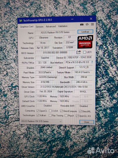 Rx 570 8gb