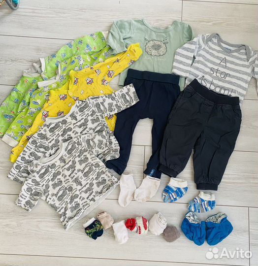 Отдам даром детские вещи на мальчика