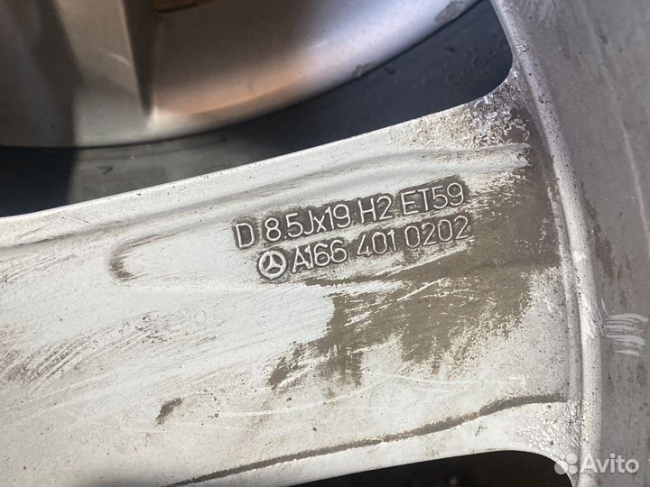 Колеса на mercedes r19