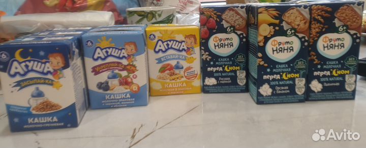 Детские каши молочные