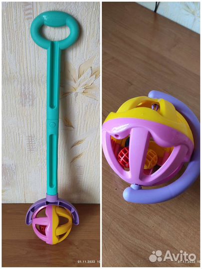 Каталки и игрушки детские