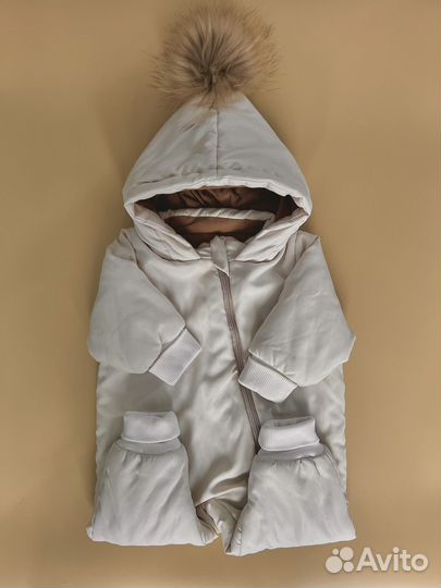 Демисезонный комбинезон для девочки кактак 74