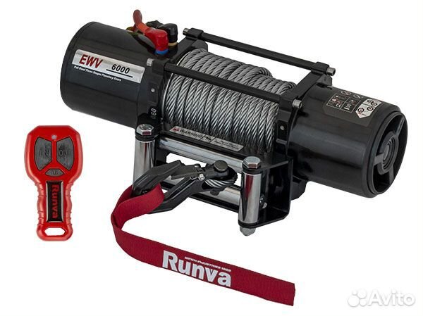 Лебедка для UTV и легких внедорожников Runva EWV 6
