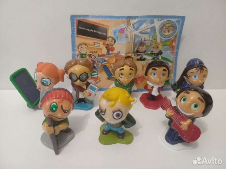 Серии Киндер (бегемоты, смурфики и др.)