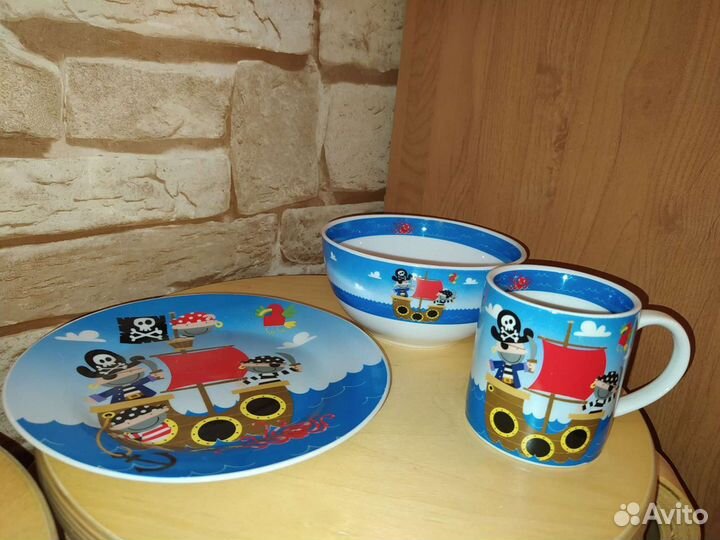 Комплект детской посуды