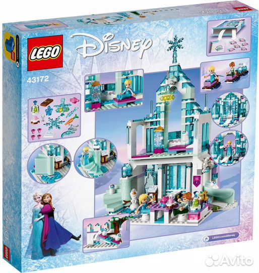 Lego Disney Princesses Лего 43172 Замок Эльзы