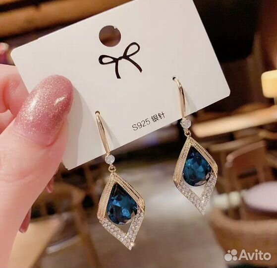 Серьги новые