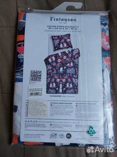 Постельное белье Finlayson новое moomin