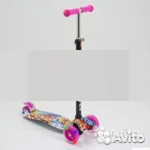 Самокат 21ST maxi с принтом (рисунком)