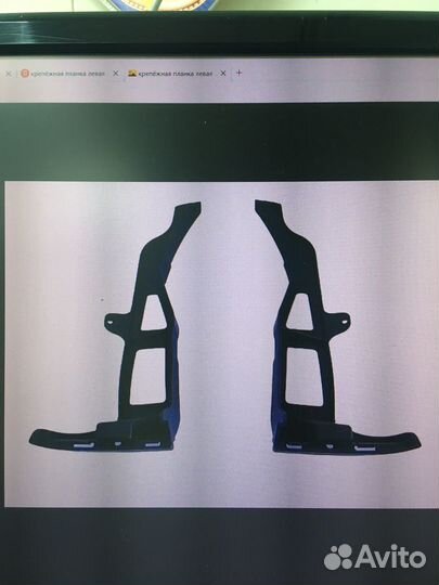 Пыльник правый переднего бампера mercedes