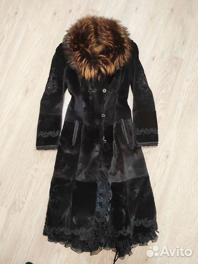Шуба женская натуральная 42