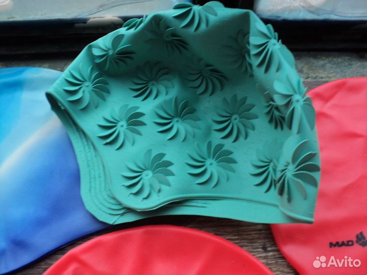 Шапочка для плавания взрослая