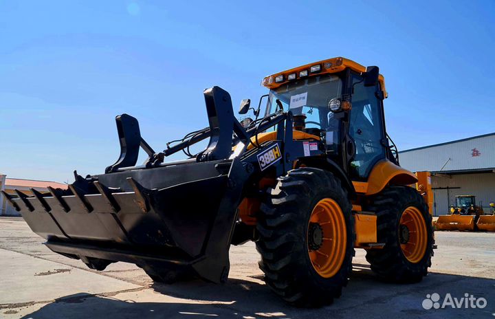 Экскаватор-погрузчик Shanmon 388H, 2024