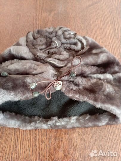 Шапка зимняя меховая женская