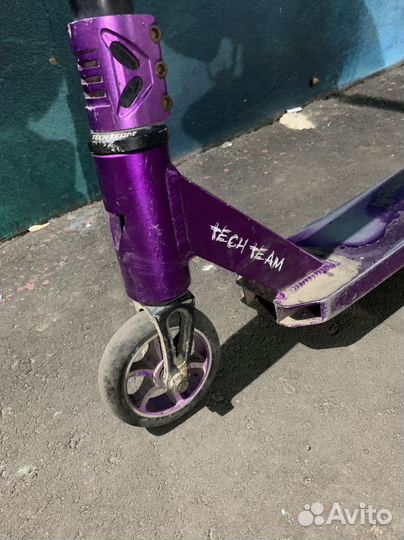 Трюковой самокат тэч тим